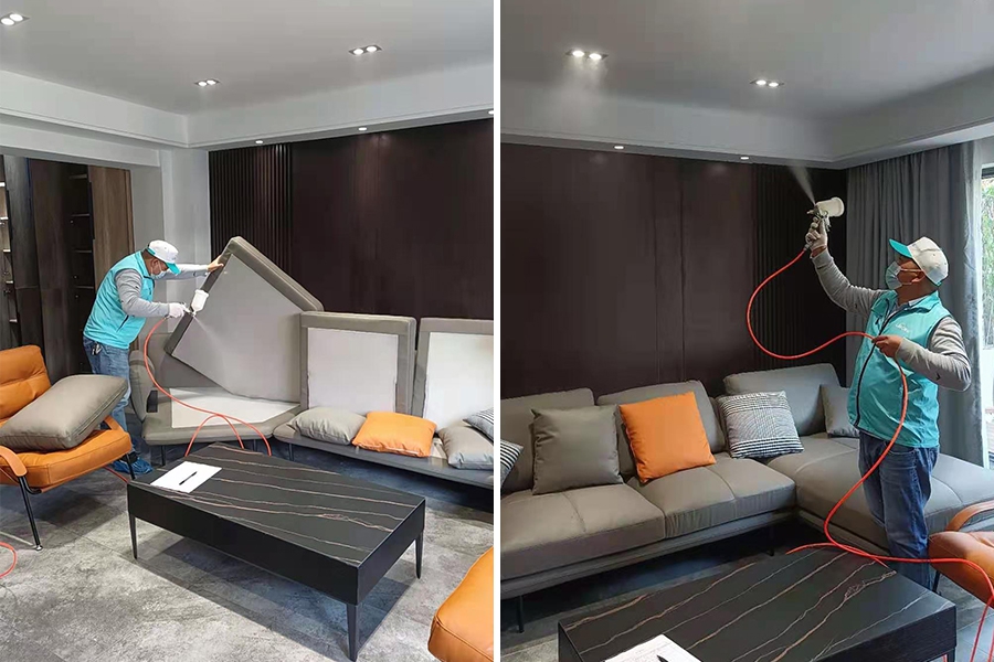 云南昆明兰兰女士-上门除甲醛