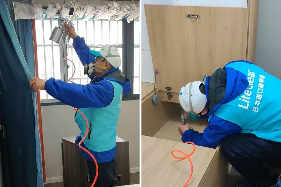 南京秦淮区韩先生-上门除甲醛