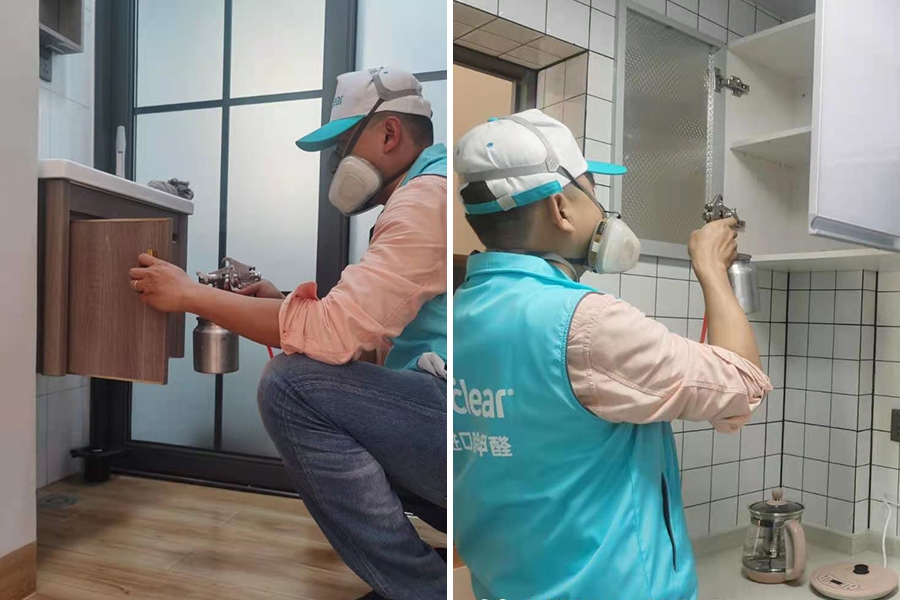 海南海口曾女士-上门除甲醛