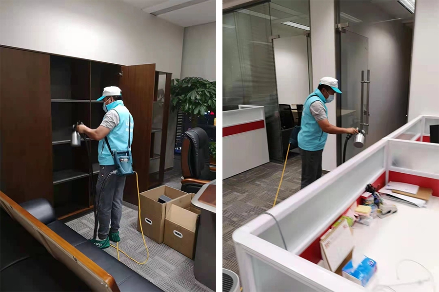 上海虹口区白玉兰广场办公室上门除甲醛