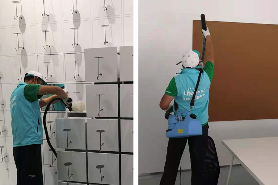 上海徐汇区徐女士上门除甲醛