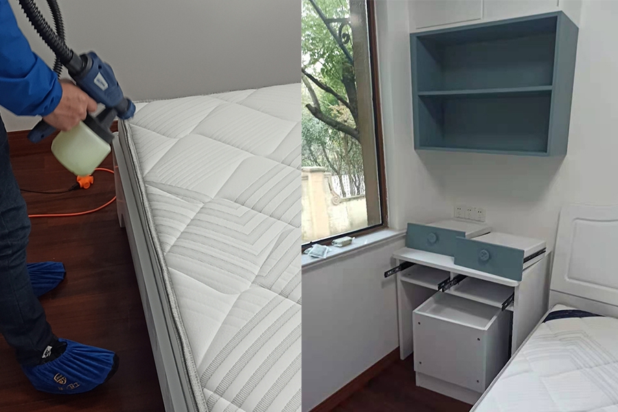 上海松江新桥133平米上门除甲醛