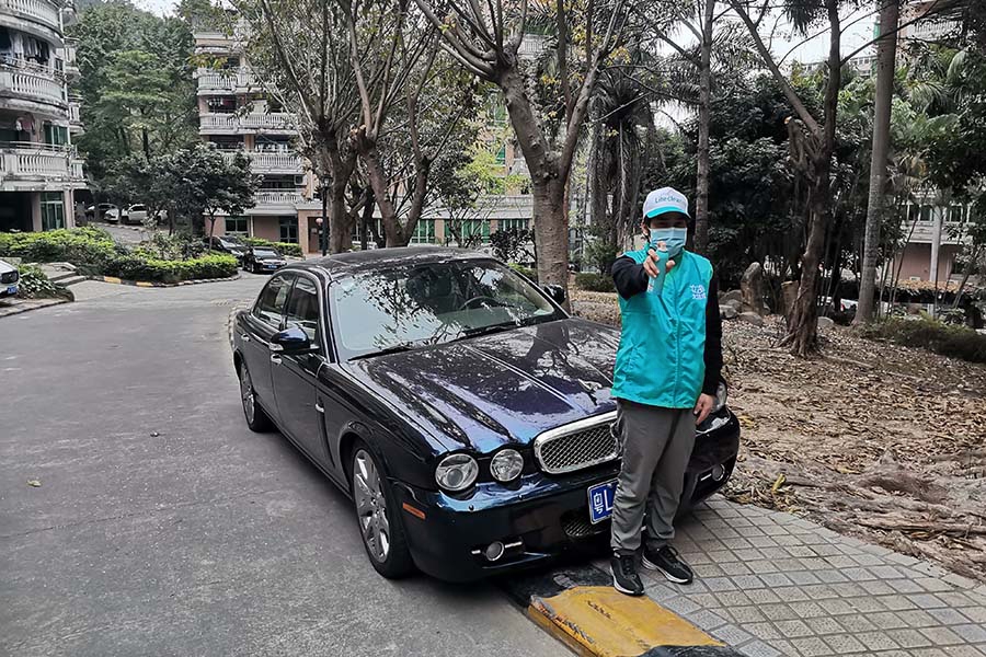 广东惠州刘总捷豹车除甲醛