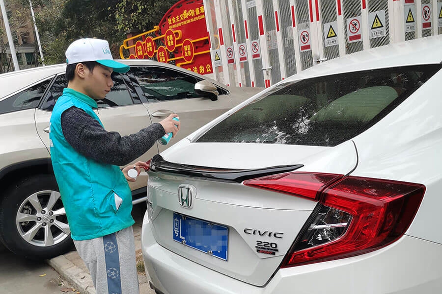 广东惠州本田汽车除尘防雾