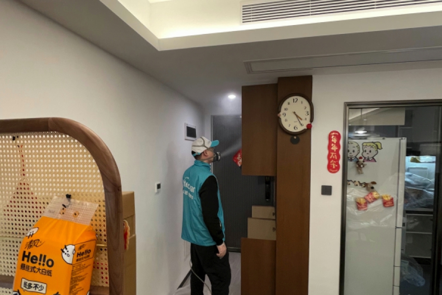 深圳市光明区天安云谷云科府上门除甲醛206m²  