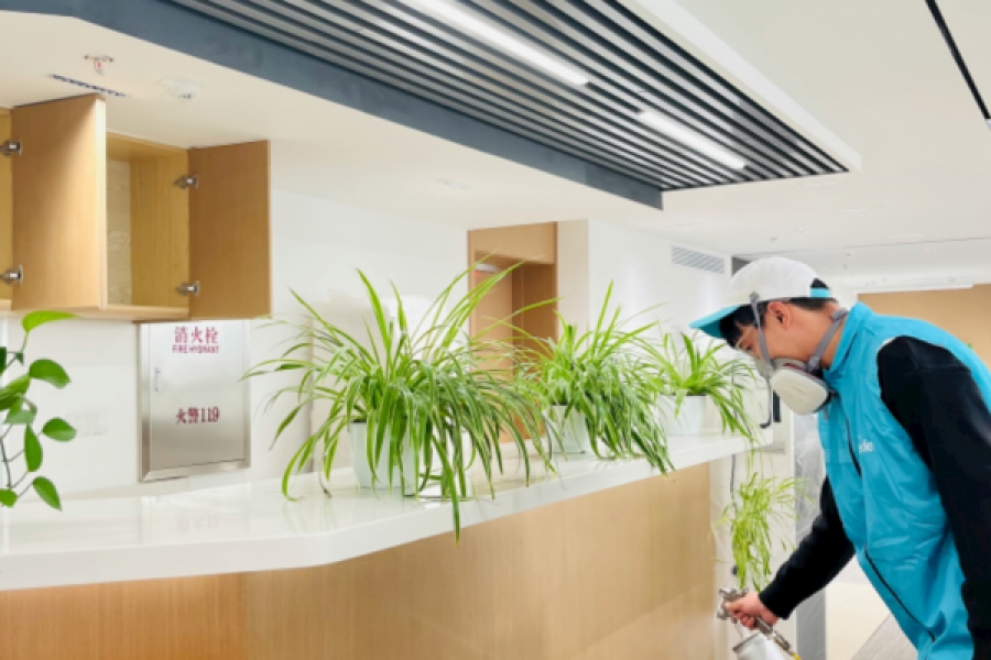 Liteclear上海市联谊大厦上门除甲醛930m²