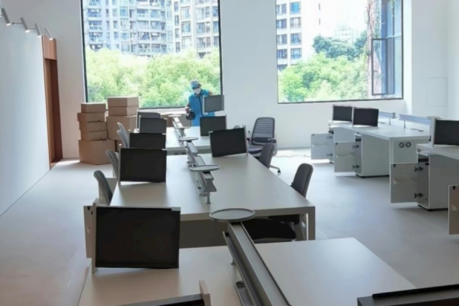Liteclear东莞市万科文化创意园上门除甲醛450m²