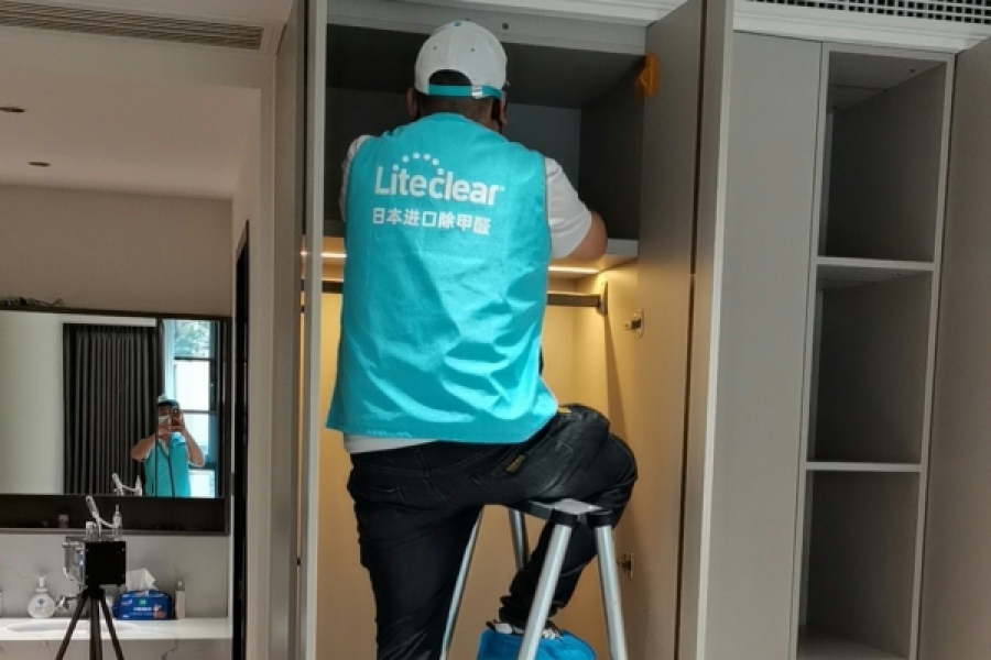  Liteclear成都市青白江区上门除甲醛134m²