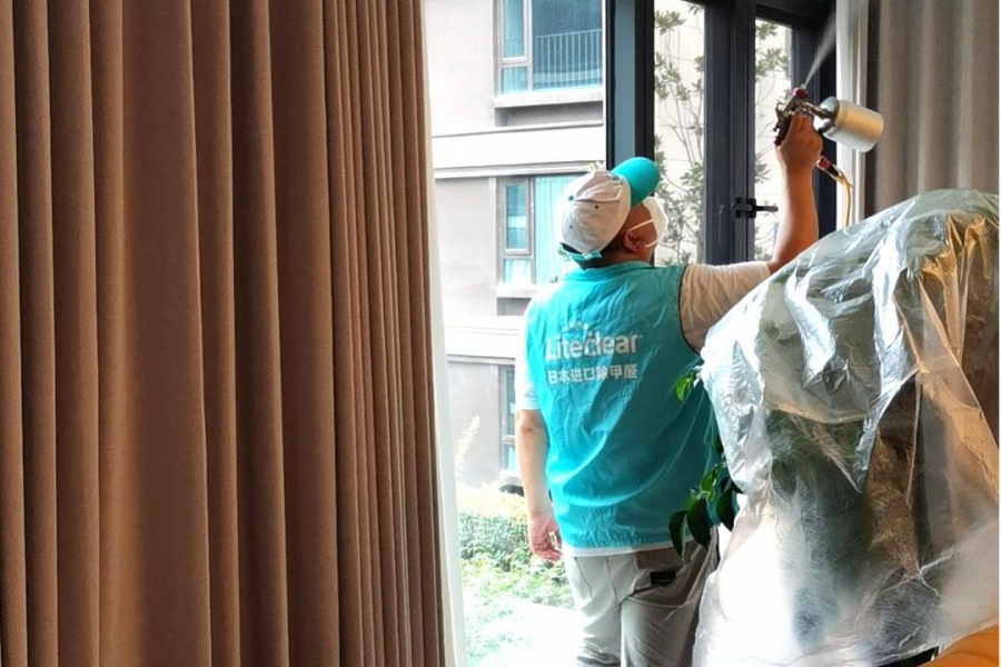 成都市双流区弘阳合园上门除甲醛
